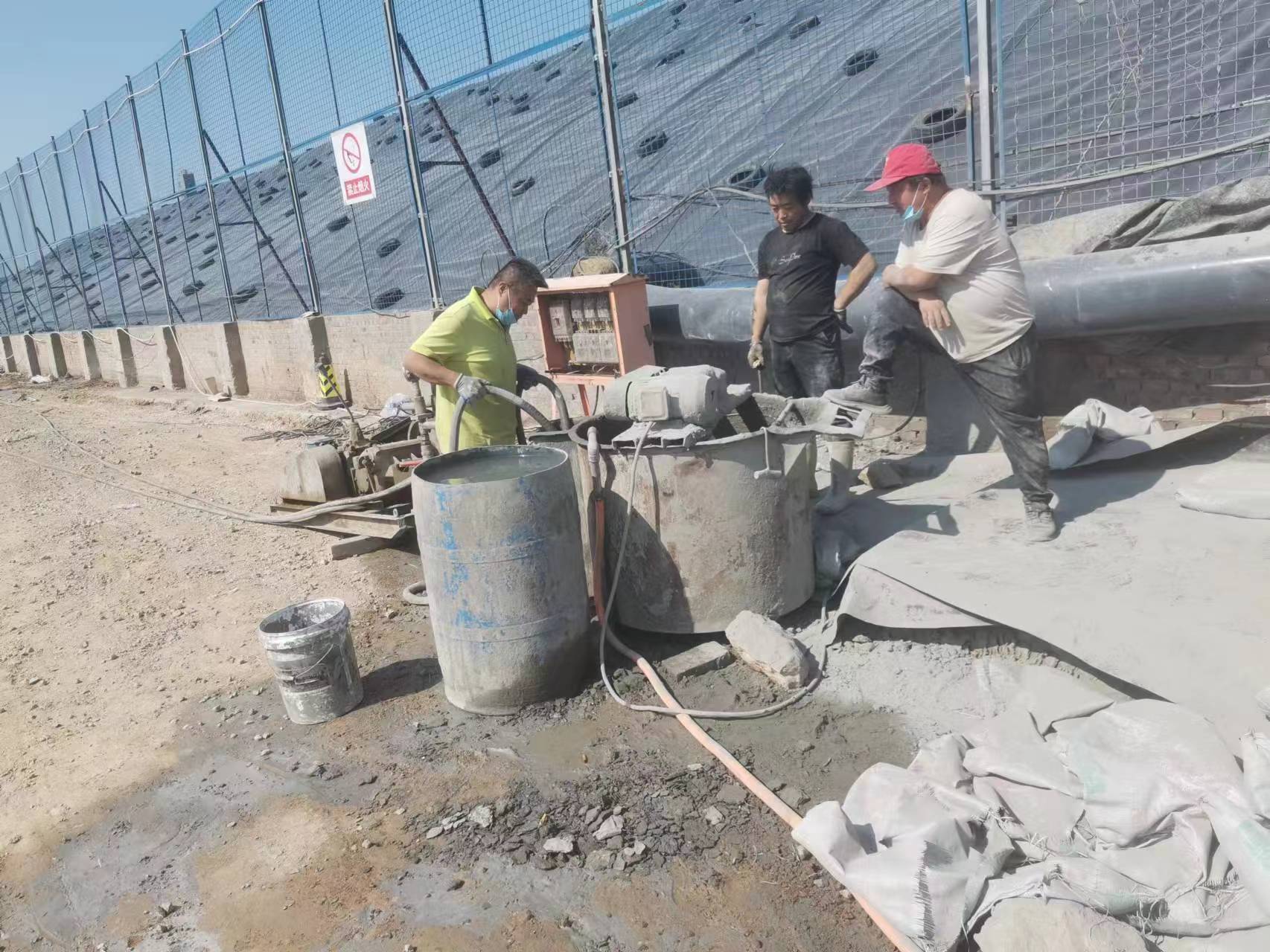 平山袖阀管注浆